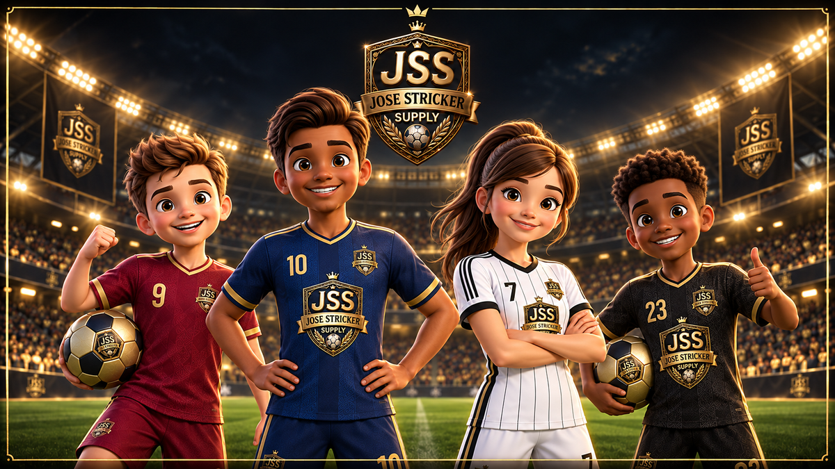 Collection de maillots de football pour enfant JSS