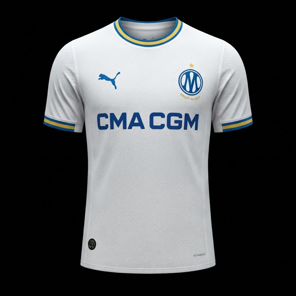 Maillot Marseille 2026 – Édition Premium