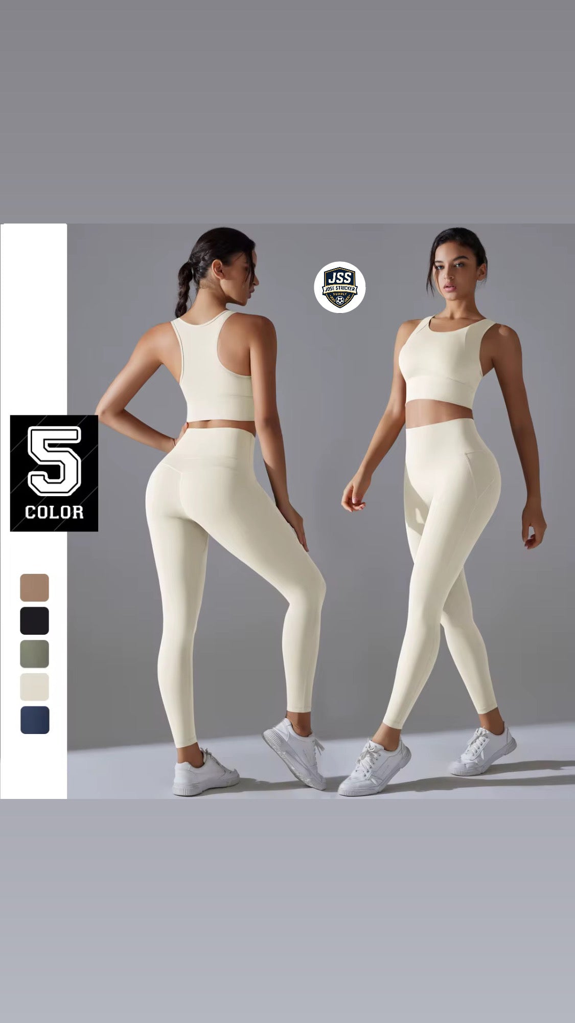 Ensemble de Yoga et de Fitness pour Femme, conçu pour le confort, la performance et la confiance en soi.