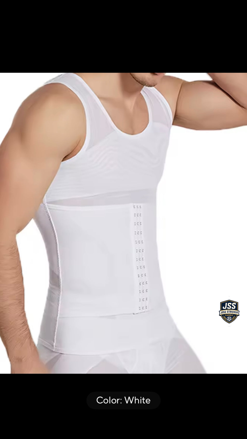 Gilet de Compression pour Hommes – Gaine Amincissante pour le Ventre, Sous-Vêtement Sculptant, Gilet Minceur, Corset Réducteur de Taille, Correcteur de Gynécomastie, Haut de Mise en Forme