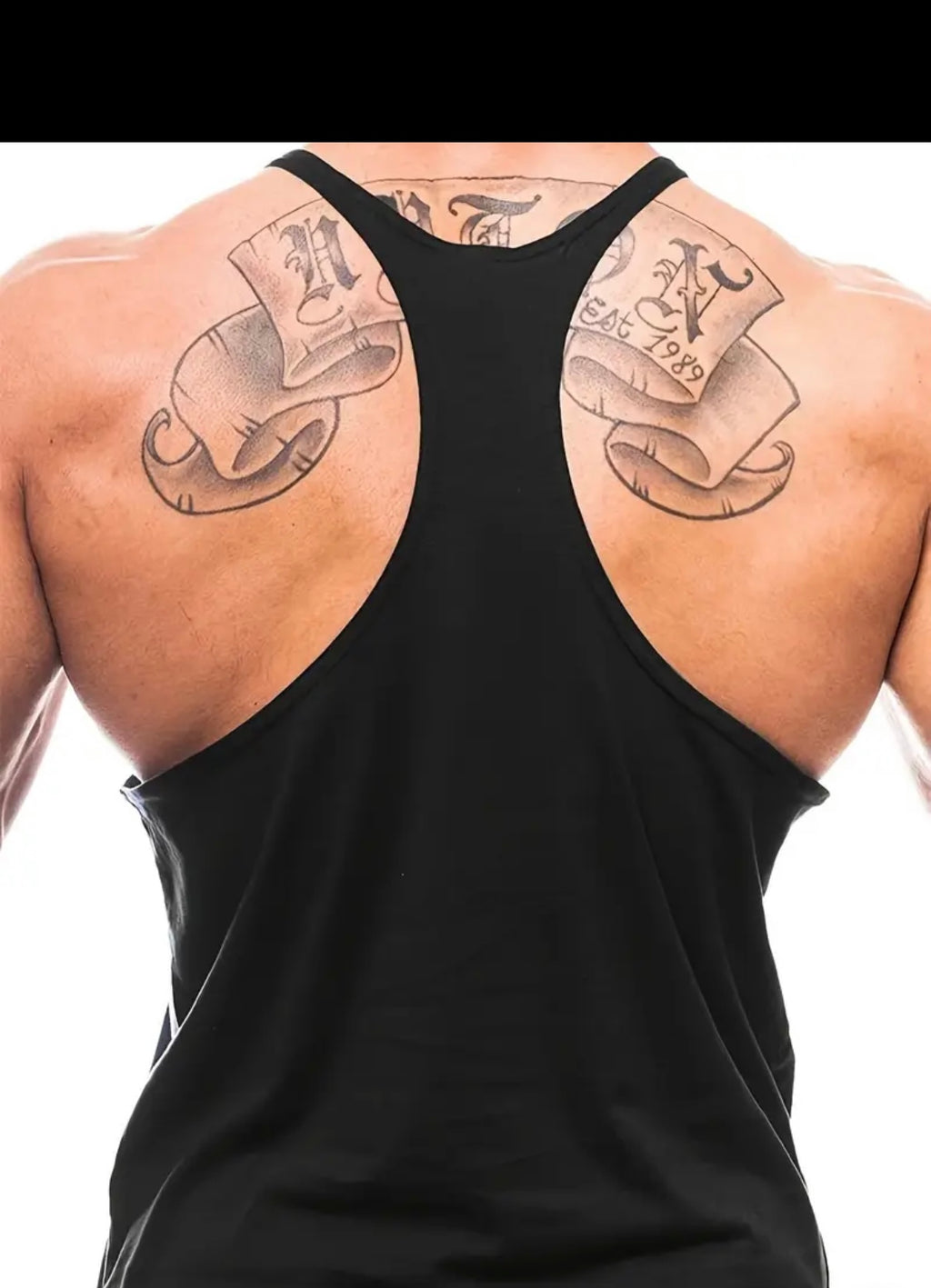 Débardeur homme Fitness Gym – Respirant, extensible et stylé