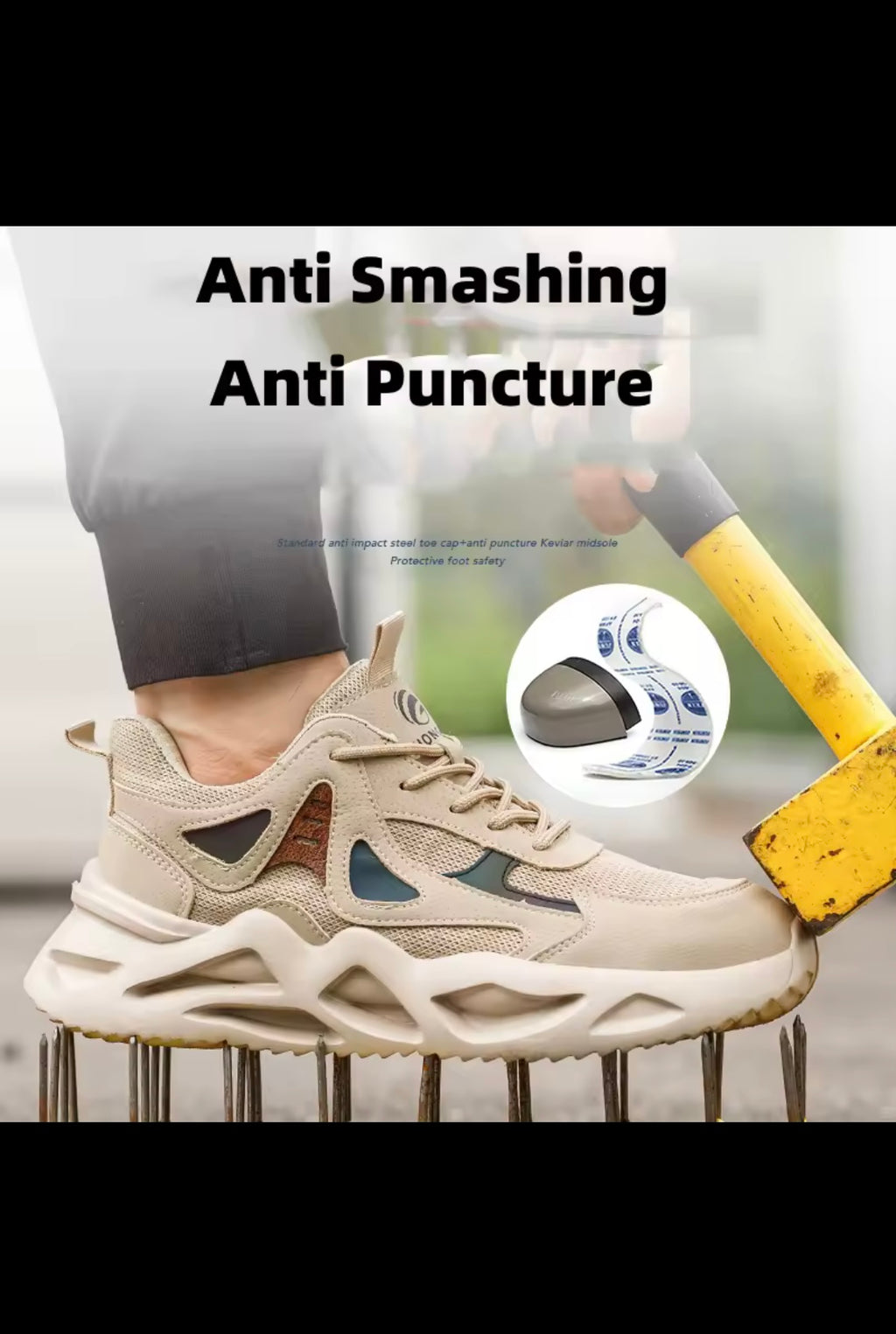 Chaussures de sécurité légères pour hommes et femmes, chaussures de travail avec embout en acier, bottes de travail, baskets respirantes pour hommes et femmes, bottes tactiques