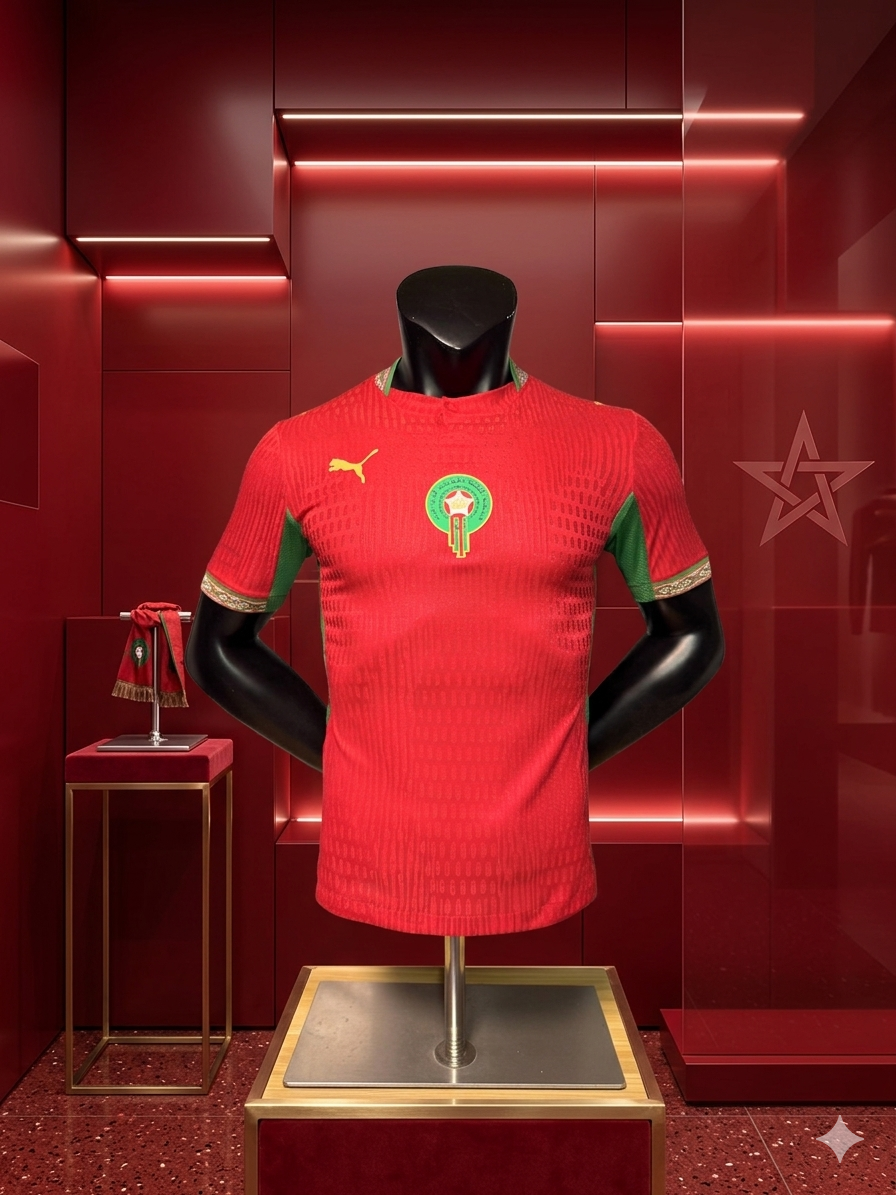 Maillot Maroc 2026 – Édition Premium