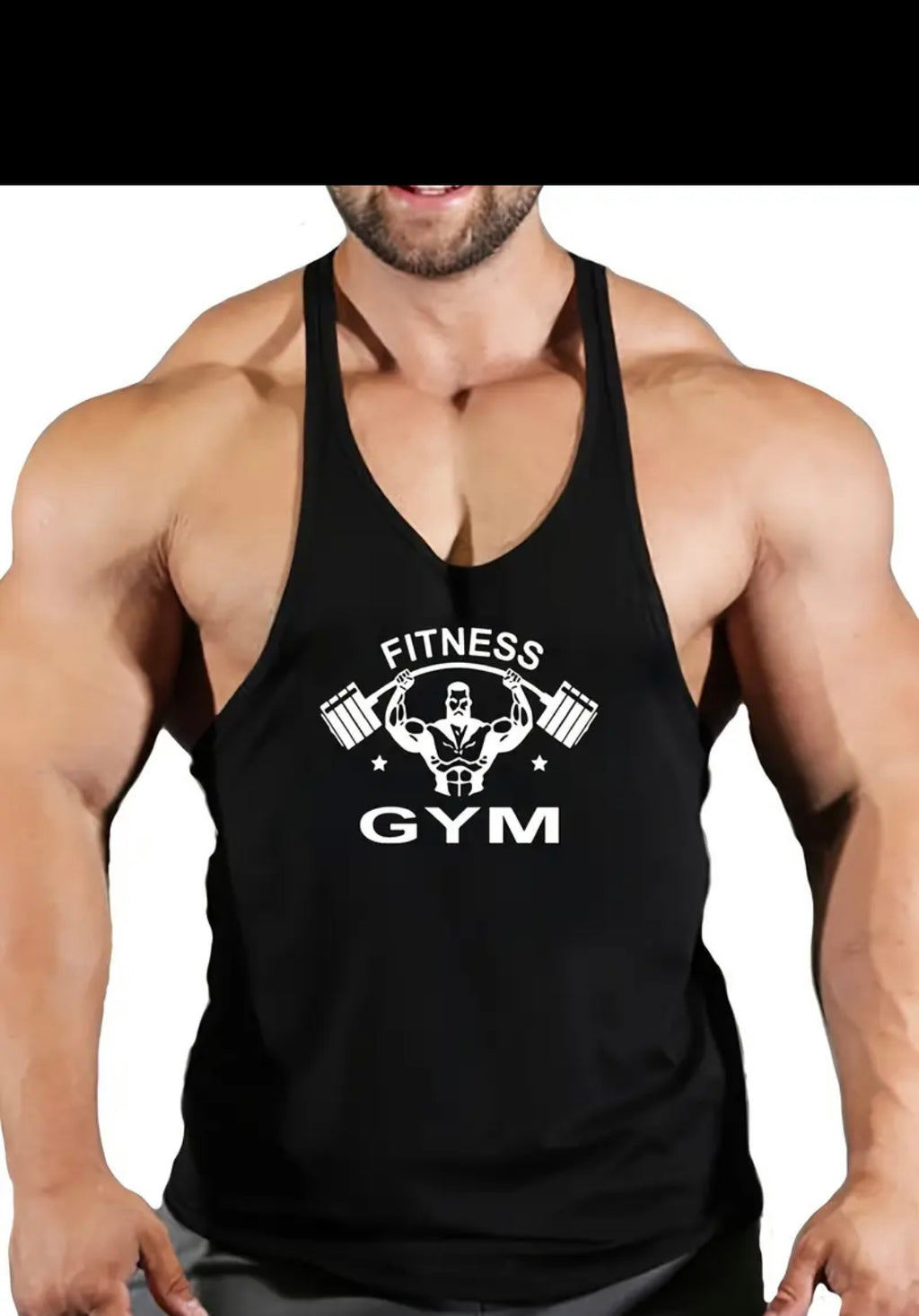 Débardeur homme Fitness Gym – Respirant, extensible et stylé